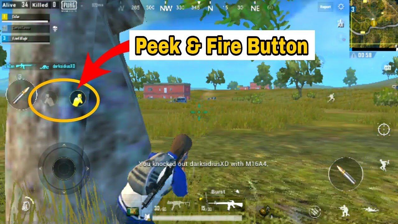 what is peek and fire pubg