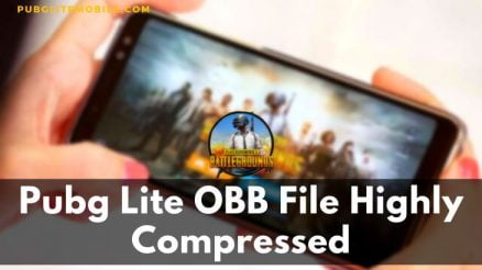 Pubg Lite OBB File Highly Compressed
