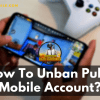 Unban Pubg Mobile Account