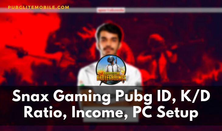 Snax Gaming Pubg ID