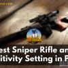 Sensitivity for a PUBG Sniper