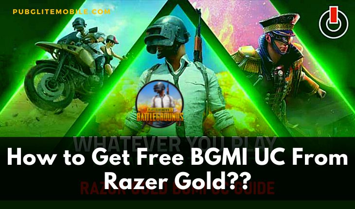 Free BGMI UC From Razer Gold