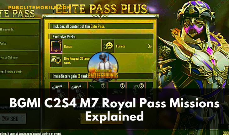 BGMI C2S4 M7 Royal Pass 