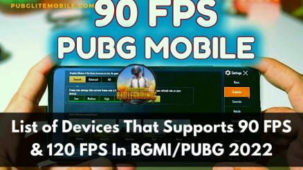 Devices That Supports 90 FPS In BGMI