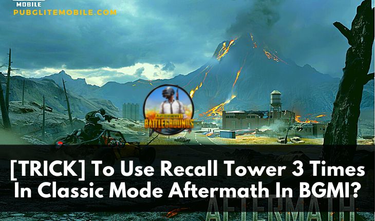 Use Recall Tower 3 Times In Classic Mode Aftermath