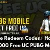 7000 Free UC PUBG Mobile
