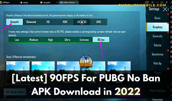 90FPS For PUBG No Ban APK
