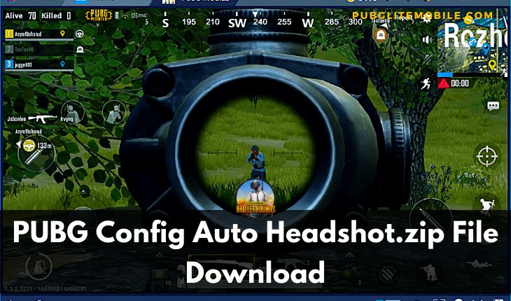 PUBG Config Auto Headshot.zip File Download